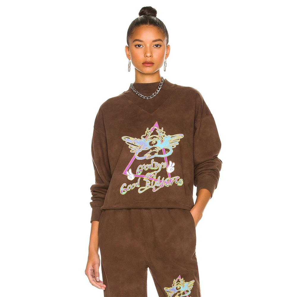 NWOT Boys Lie Goodbye and Good Riddance Crewneck